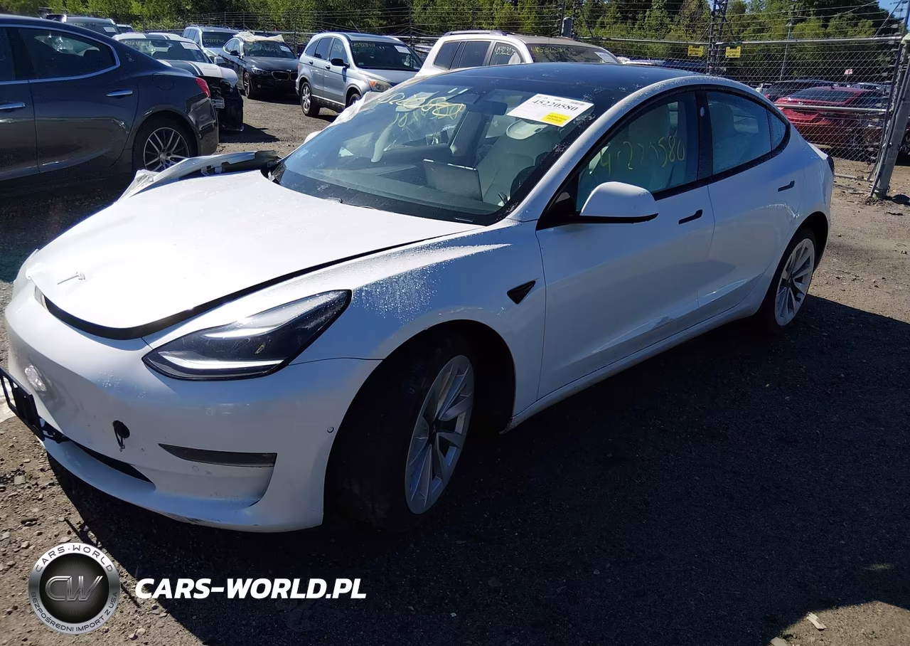 2021 Tesla Model 3 Long Range VIN:5YJ3E1EB7MF990344 - 2