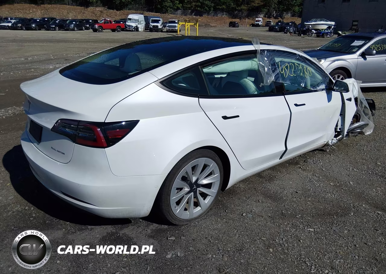 2021 Tesla Model 3 Long Range VIN:5YJ3E1EB7MF990344 - 4