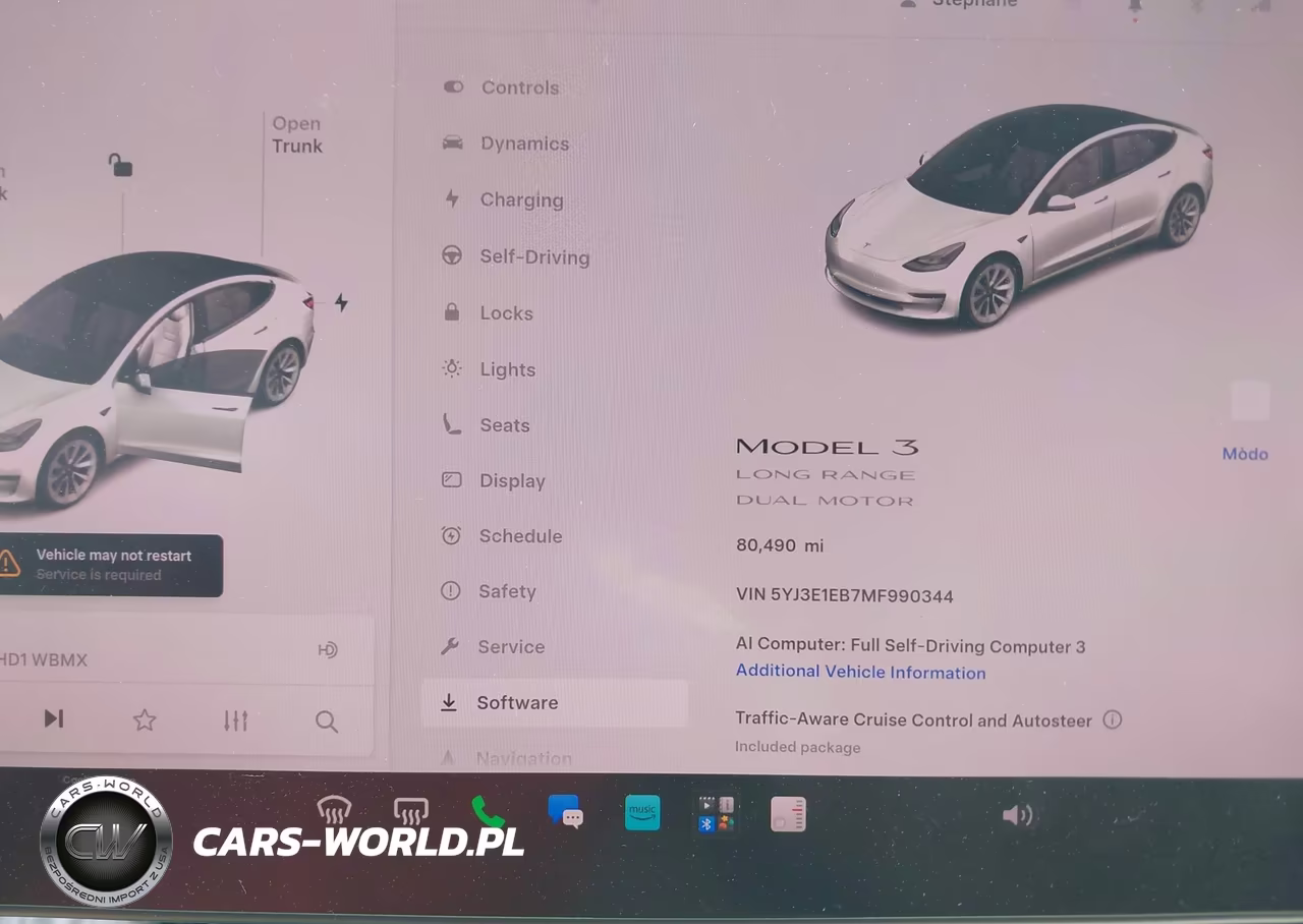 2021 Tesla Model 3 Long Range VIN:5YJ3E1EB7MF990344 - 7
