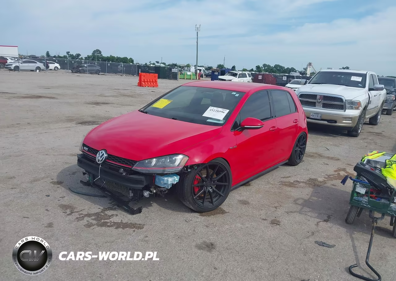 2015 Volkswagen Golf Gti 2.0T S 4-Door VIN:3VW4T7AU6FM091166 - 2