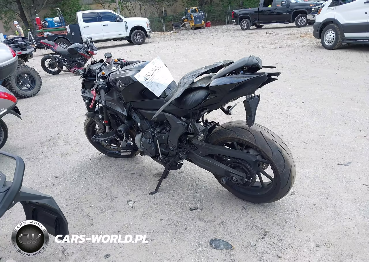 2022 Yamaha Yzfr7 VIN:JYARM38E2NA002004 - 3