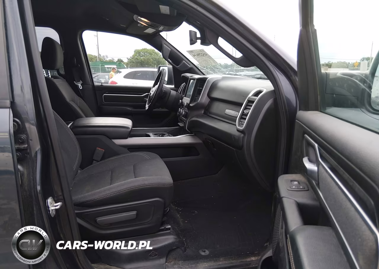 2019 Ram 1500 Big Horn-Lone Star 4X4 5'7 Box VIN:1C6SRFFTXKN665097 - 5