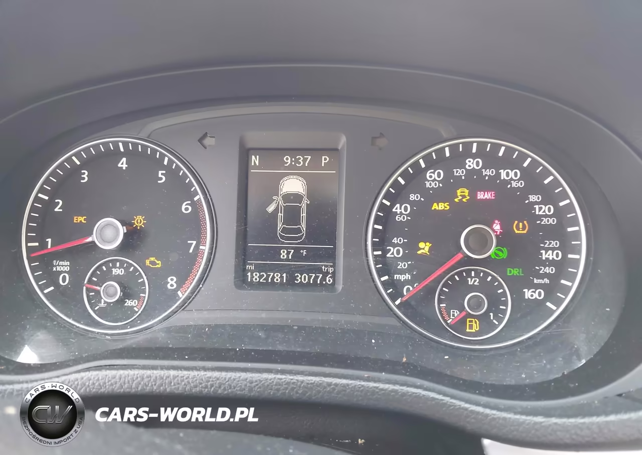 2013 Volkswagen Passat 2.5L Se VIN:1VWBH7A32DC079031 - 7