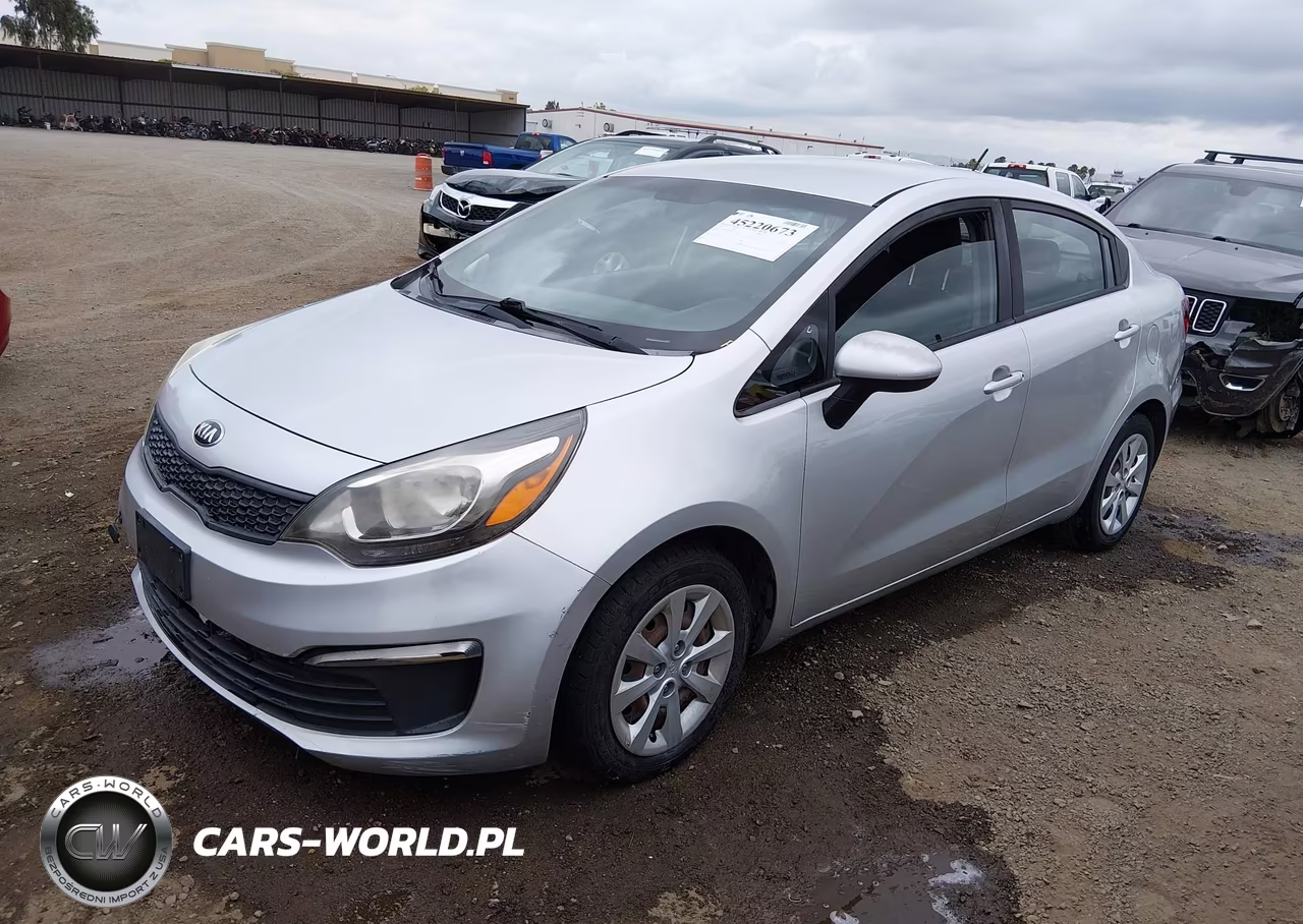 2016 Kia Rio Lx VIN:KNADM4A34G6691155 - 2