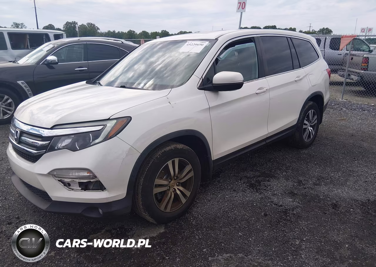 2016 Honda Pilot Ex-L VIN:5FNYF6H88GB088760 - 2
