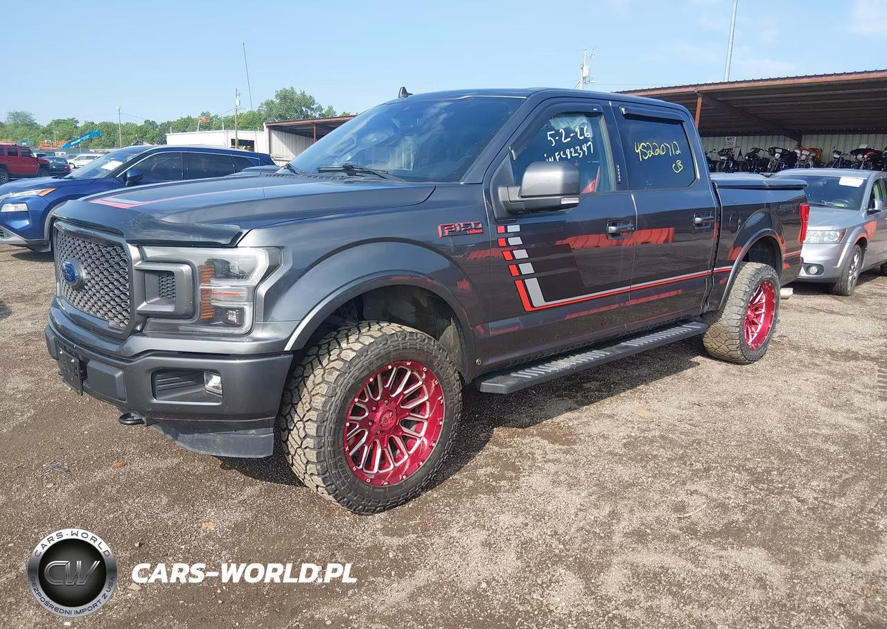 2019 Ford F-150 Lariat VIN:1FTEW1E41KFC82347 - 2
