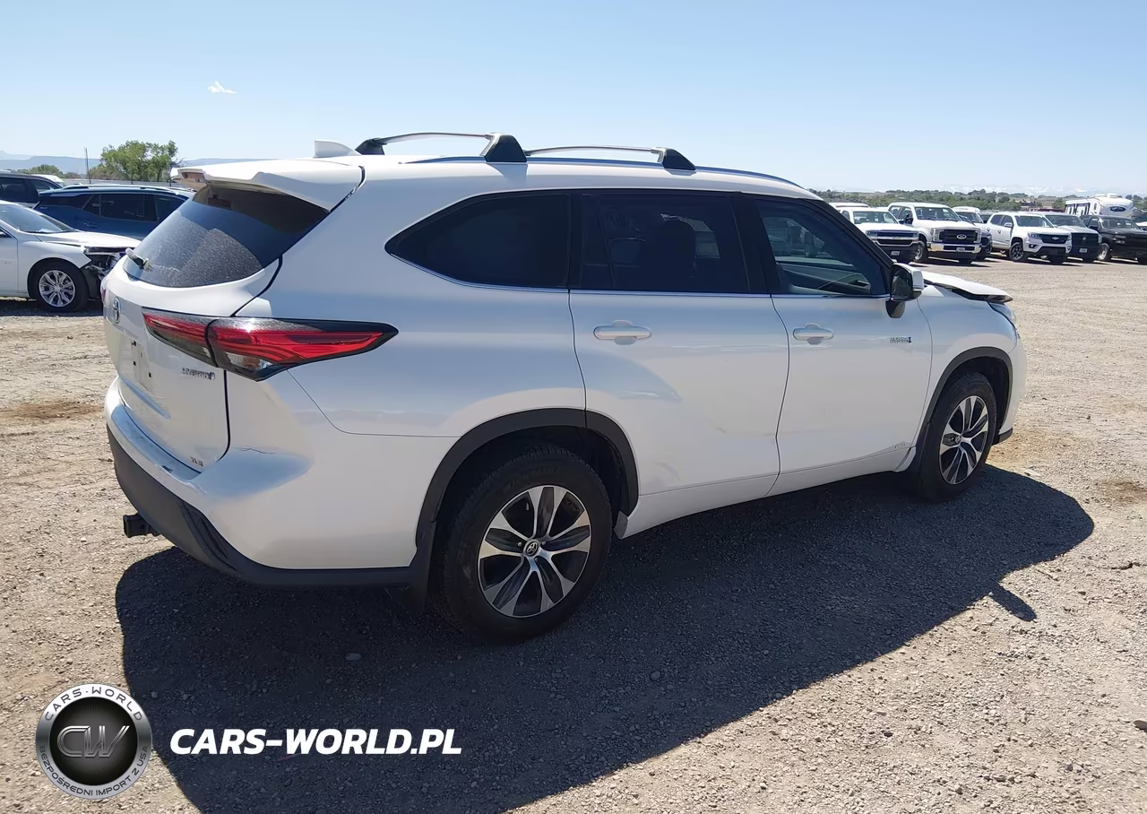 2021 Toyota Highlander Hybrid Xle VIN:5TDHBRCH4MS521907 - 4