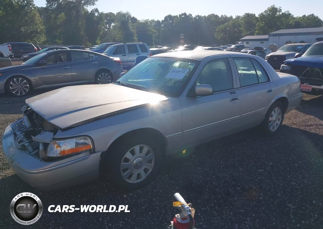 2005 Mercury Grand Marquis Ls-Lse VIN:2MEFM75W05X642956 - 2