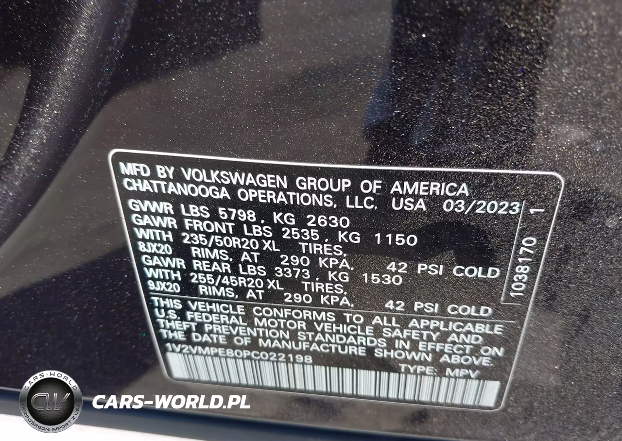 2023 Volkswagen Id.4 Pro-Pro S VIN:1V2VMPE80PC022198 - 9