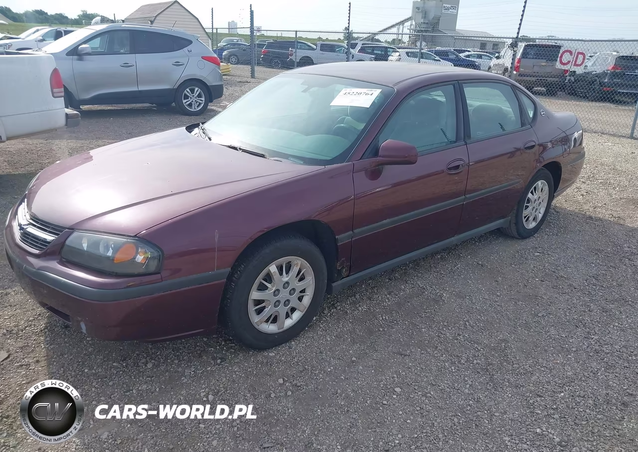 2004 Chevrolet Impala VIN:2G1WF52E749453096 - 2