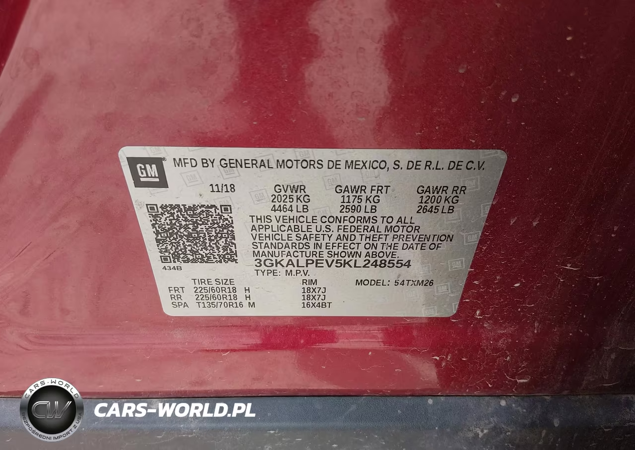 2019 GMC Terrain Slt VIN:3GKALPEV5KL248554 - 9