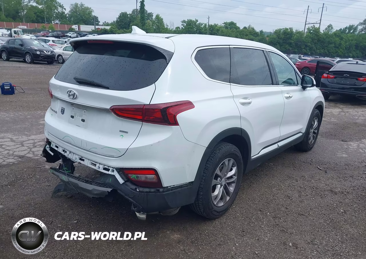 2020 Hyundai Santa Fe Sel VIN:5NMS3CAD1LH181262 - 4