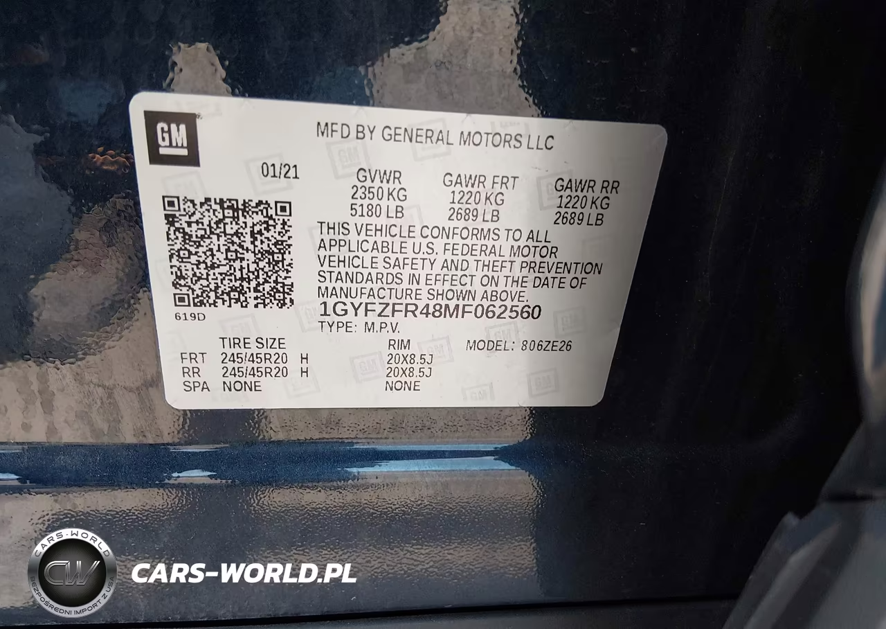 2021 Cadillac Xt4 Awd Sport VIN:1GYFZFR48MF062560 - 9