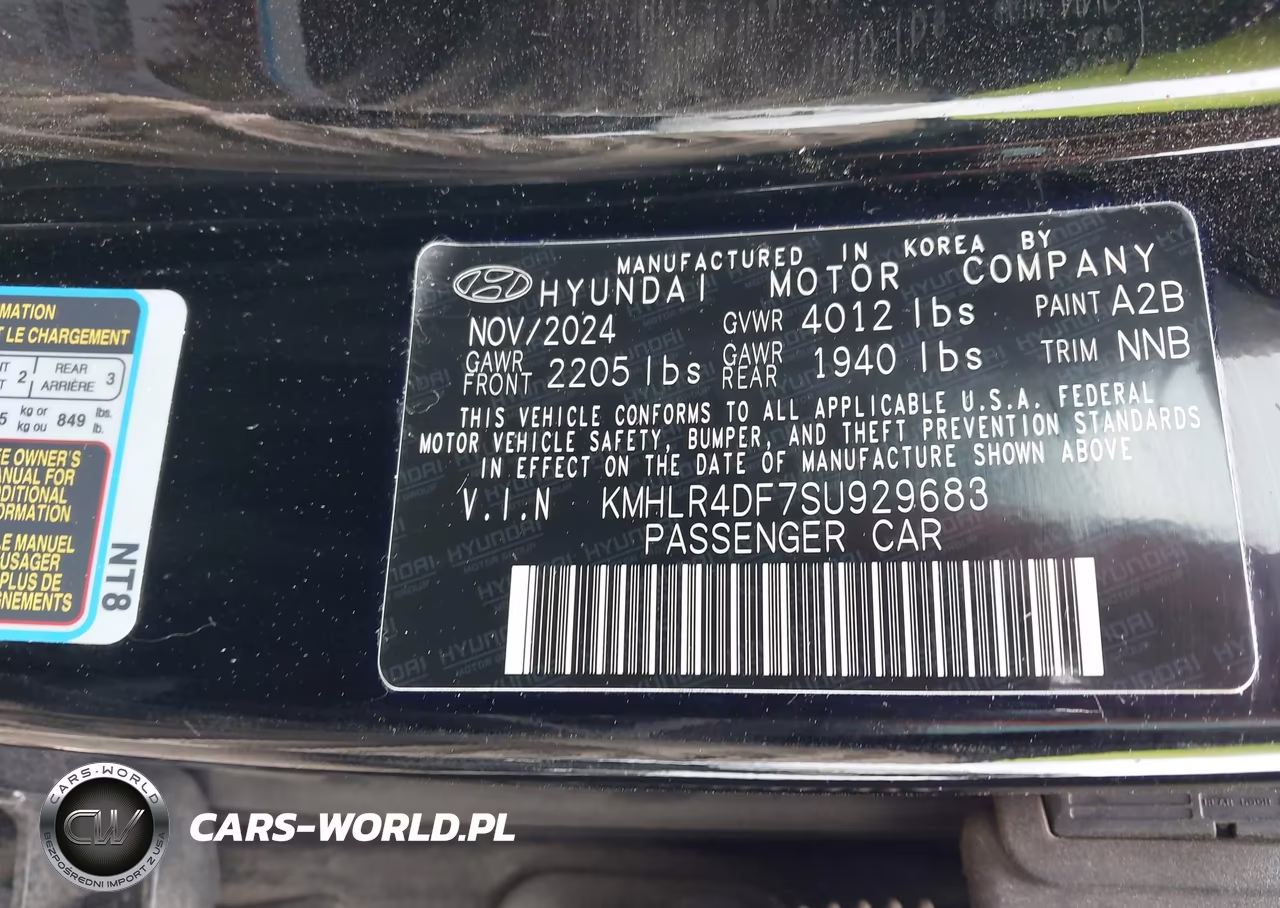 2025 Hyundai Elantra N Line VIN:KMHLR4DF7SU929683 - 9