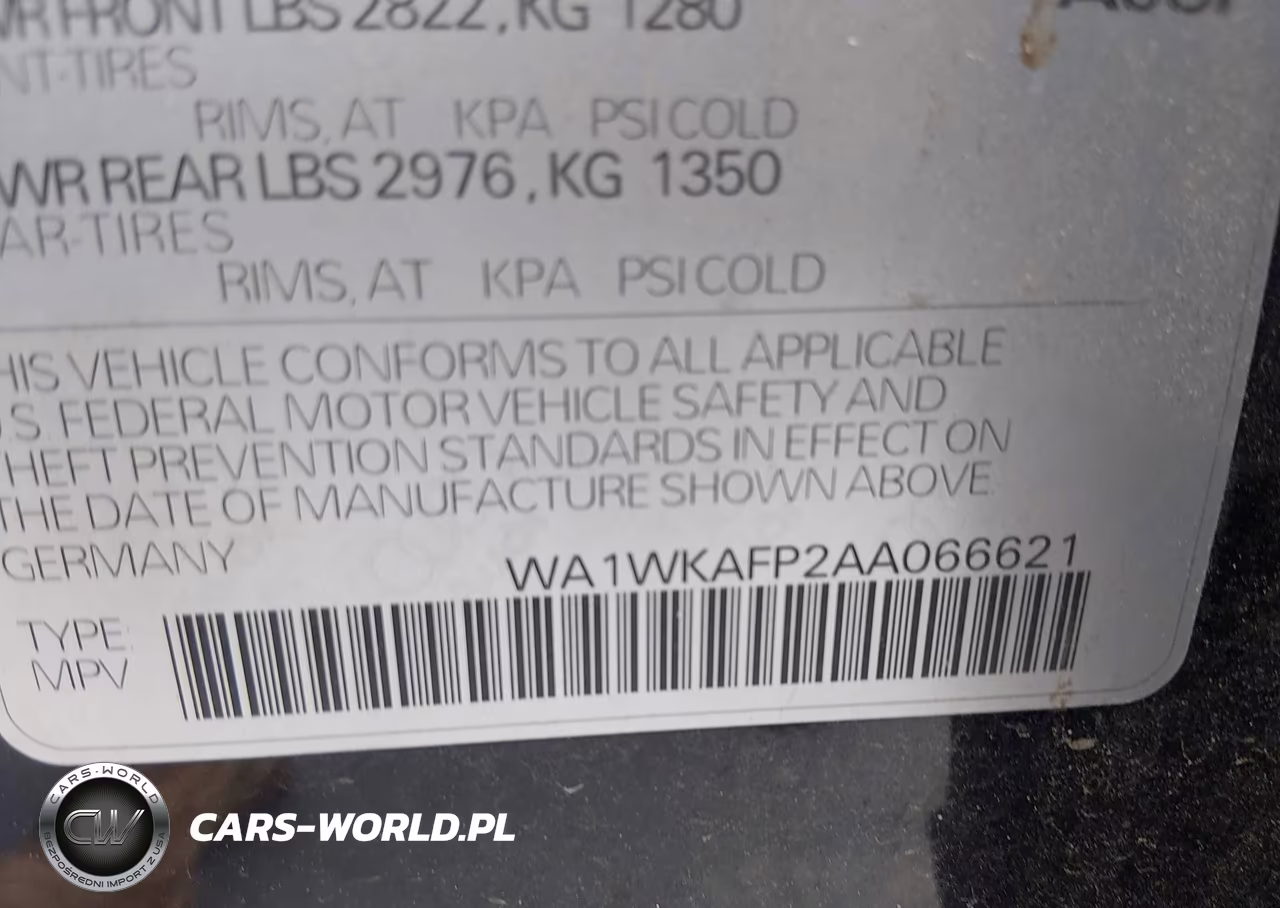 2010 Audi Q5 3.2 Premium VIN:WA1WKAFP2AA066621 - 9
