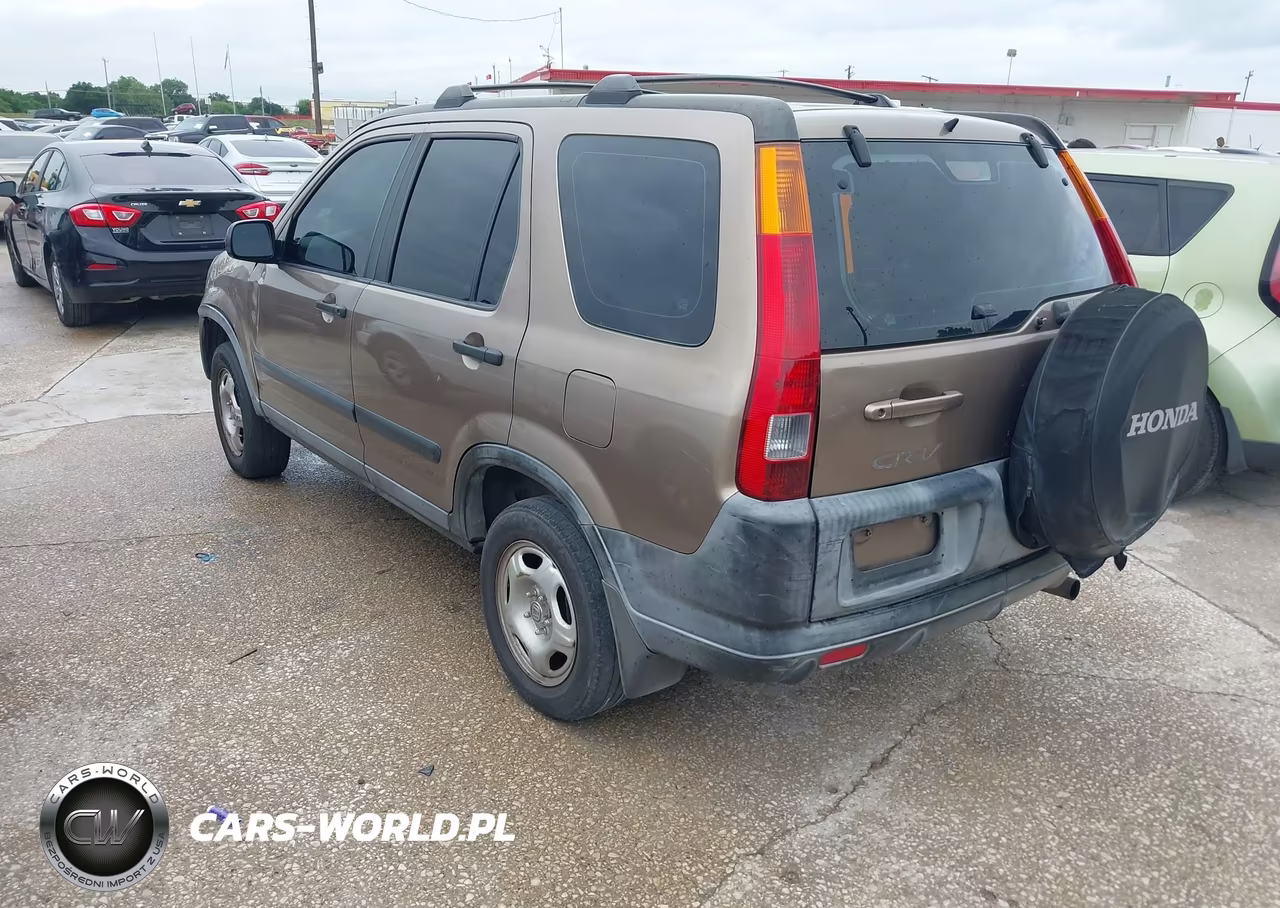 2002 Honda Cr-V Lx VIN:SHSRD68412U000558 - 3
