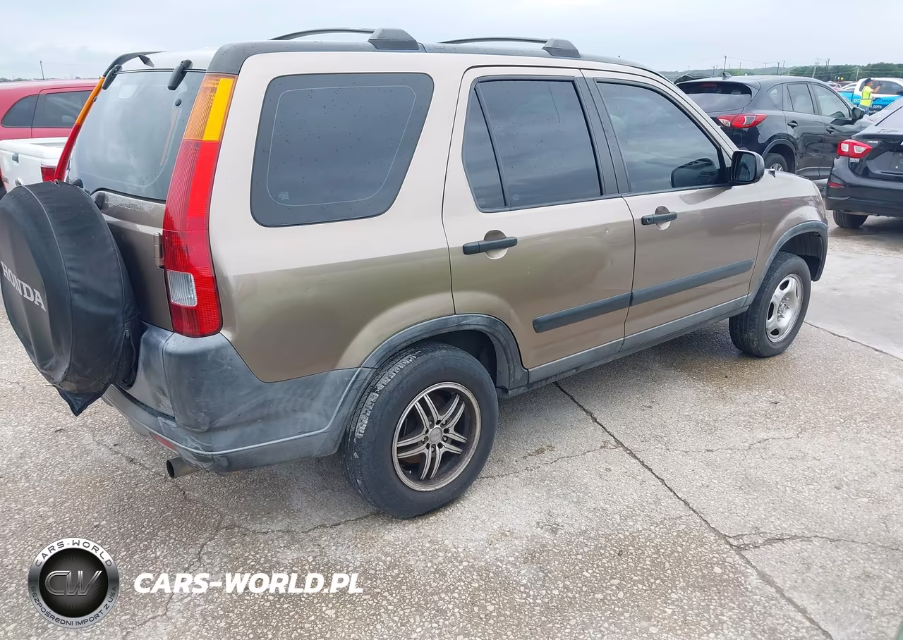 2002 Honda Cr-V Lx VIN:SHSRD68412U000558 - 4