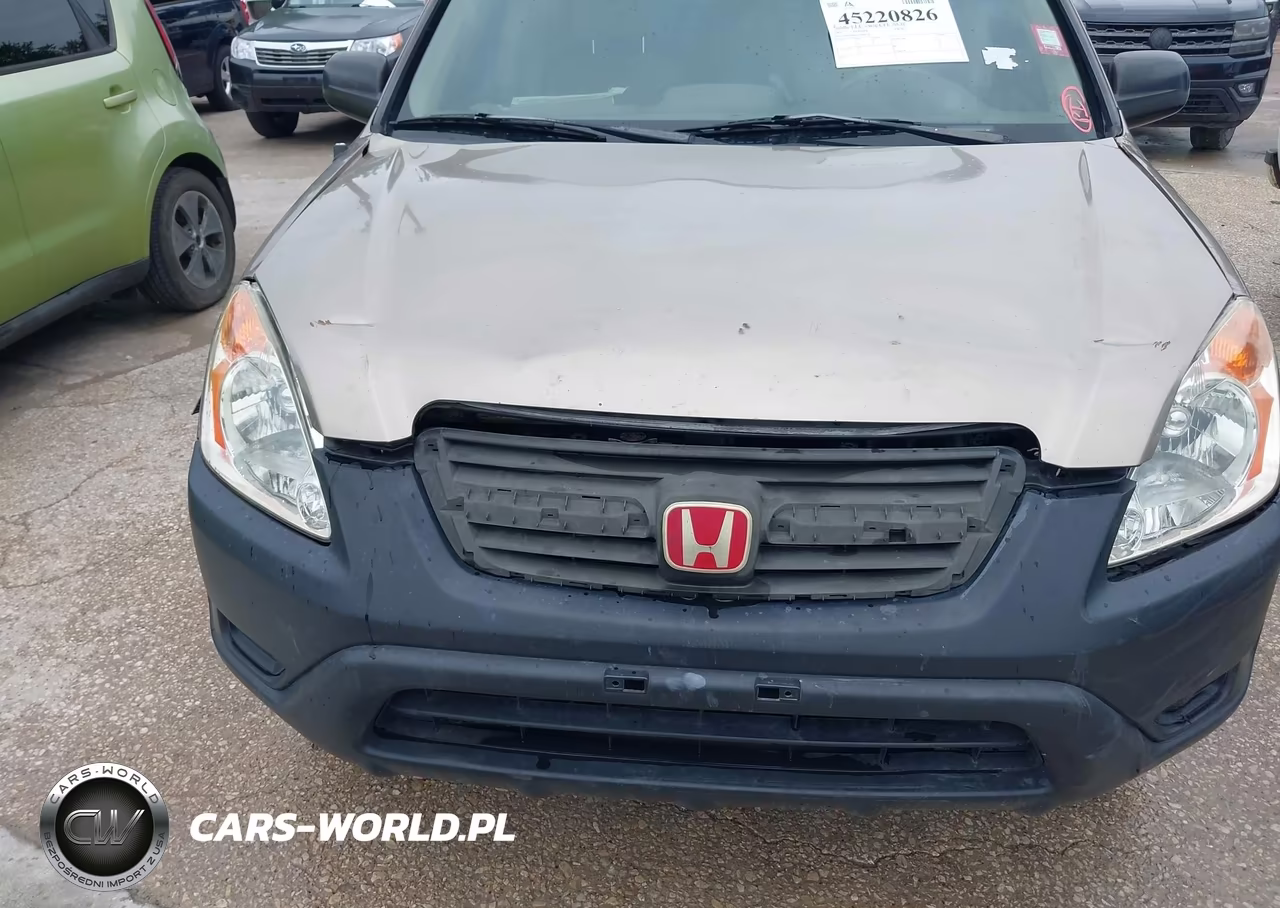 2002 Honda Cr-V Lx VIN:SHSRD68412U000558 - 6