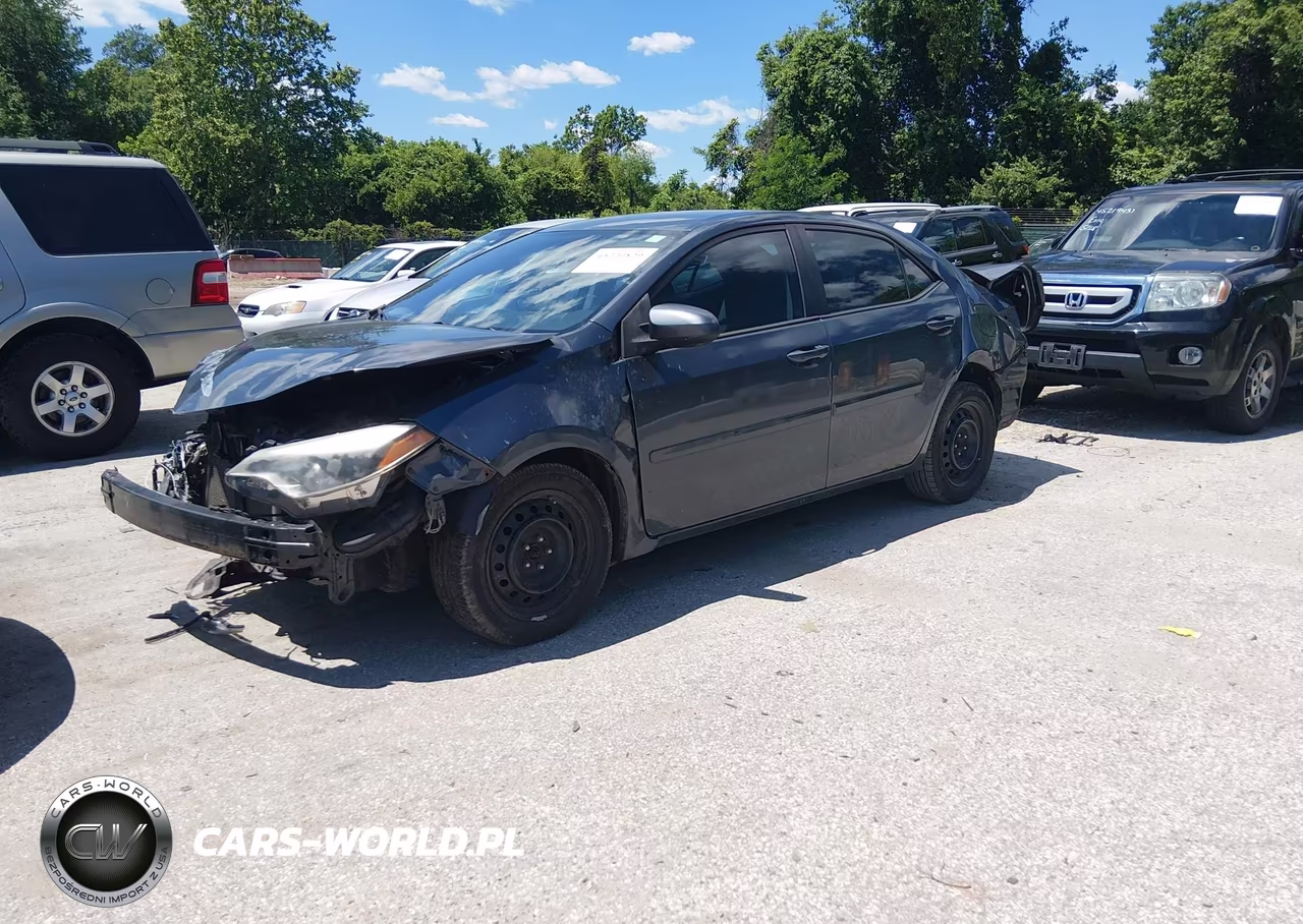 2014 Toyota Corolla Le VIN:2T1BURHE6EC147728 - 2