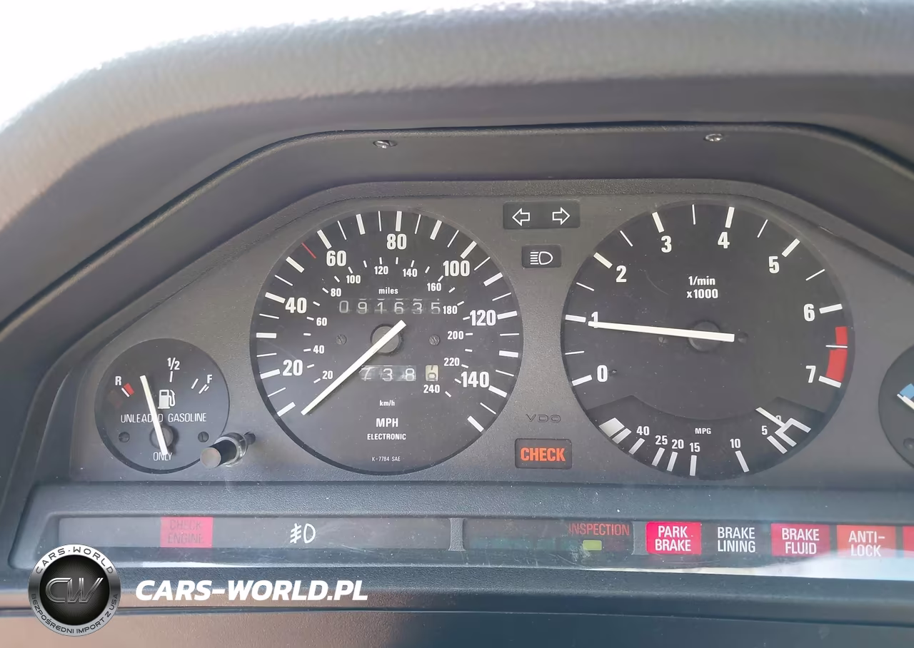 1989 BMW 325 I Automatic-Is Automatic VIN:WBAAA2300K4257113 - 7