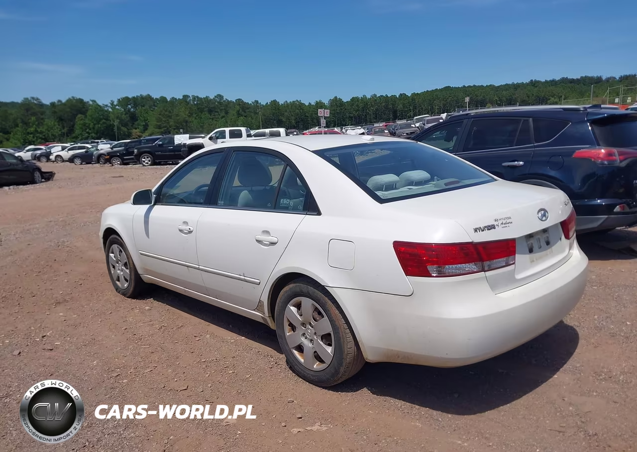 2008 Hyundai Sonata Gls VIN:5NPET46C48H394932 - 3