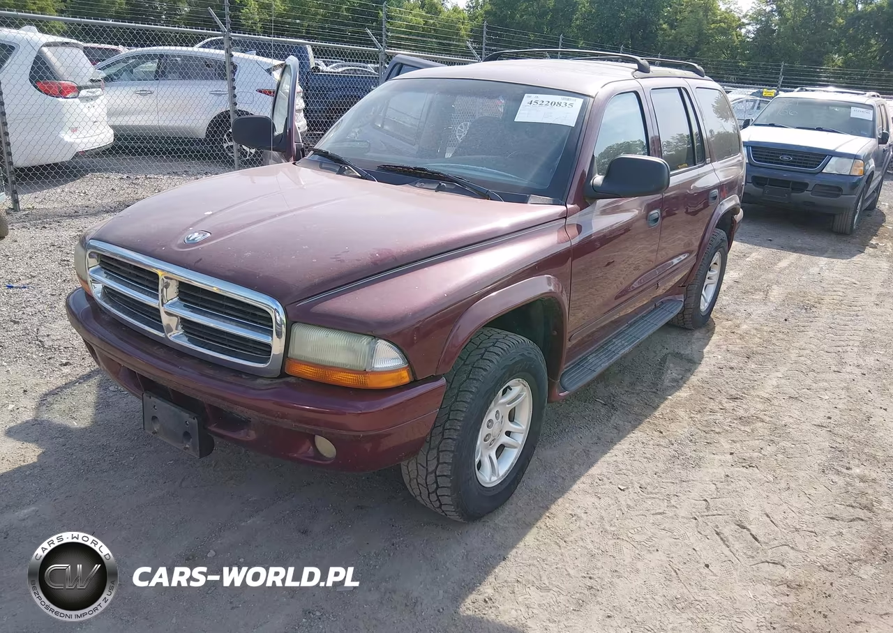 2002 Dodge Durango Slt Plus VIN:1B4HS58N52F204784 - 2