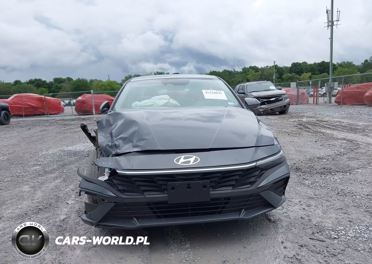 2025 Hyundai Elantra Hybrid Blue VIN:KMHLM4DJ2SU129134 - 12