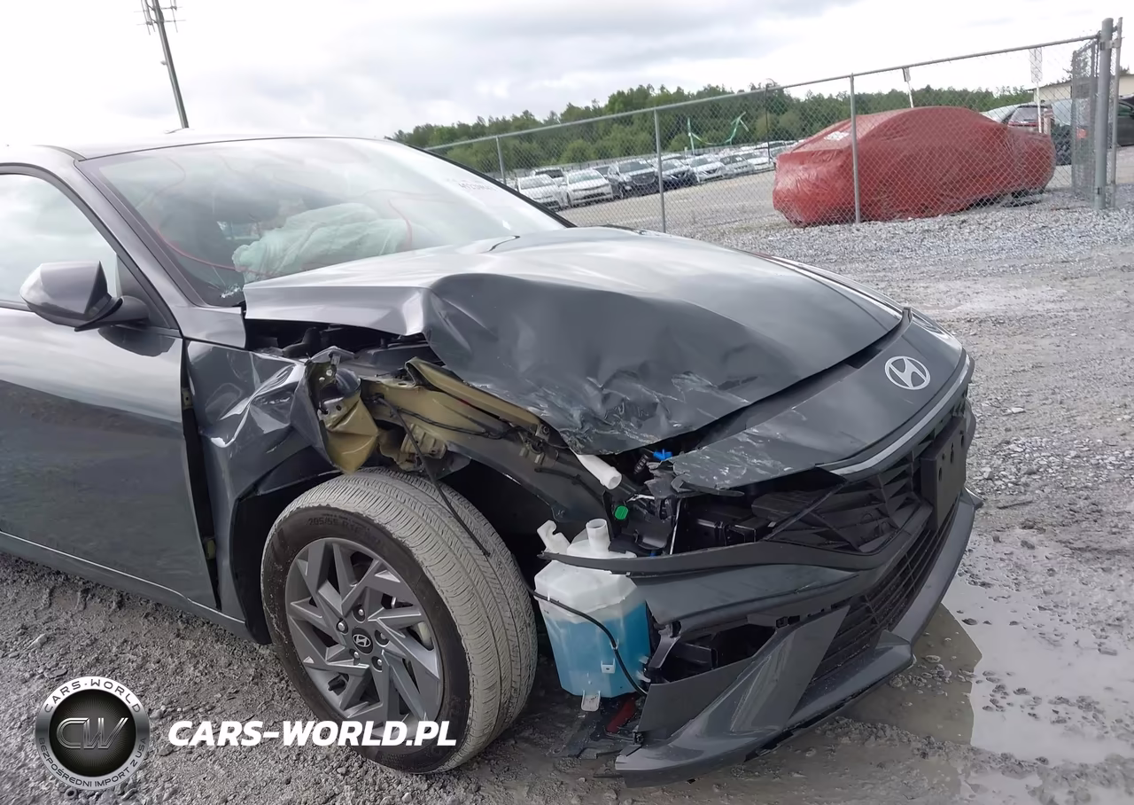 2025 Hyundai Elantra Hybrid Blue VIN:KMHLM4DJ2SU129134 - 6