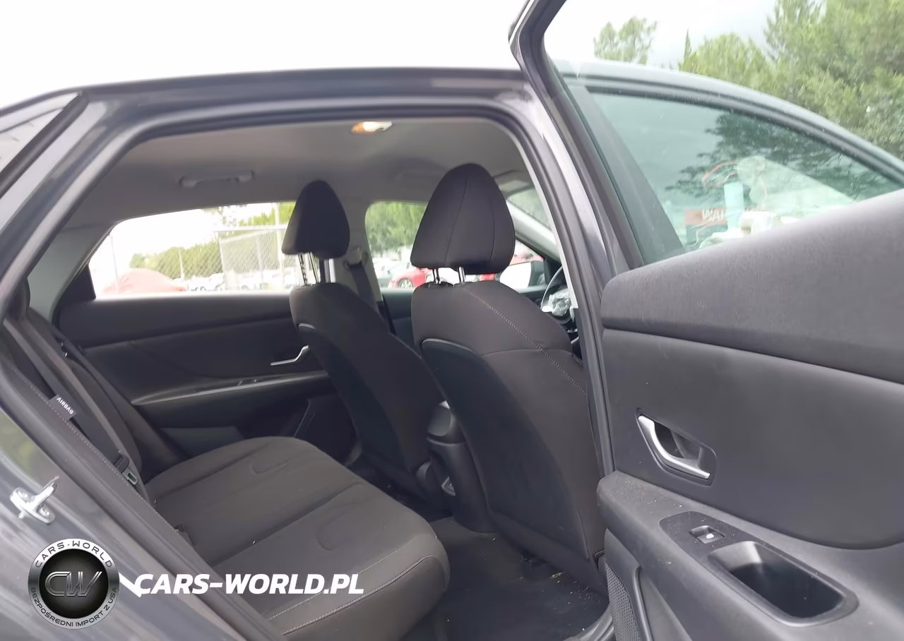 2025 Hyundai Elantra Hybrid Blue VIN:KMHLM4DJ2SU129134 - 8