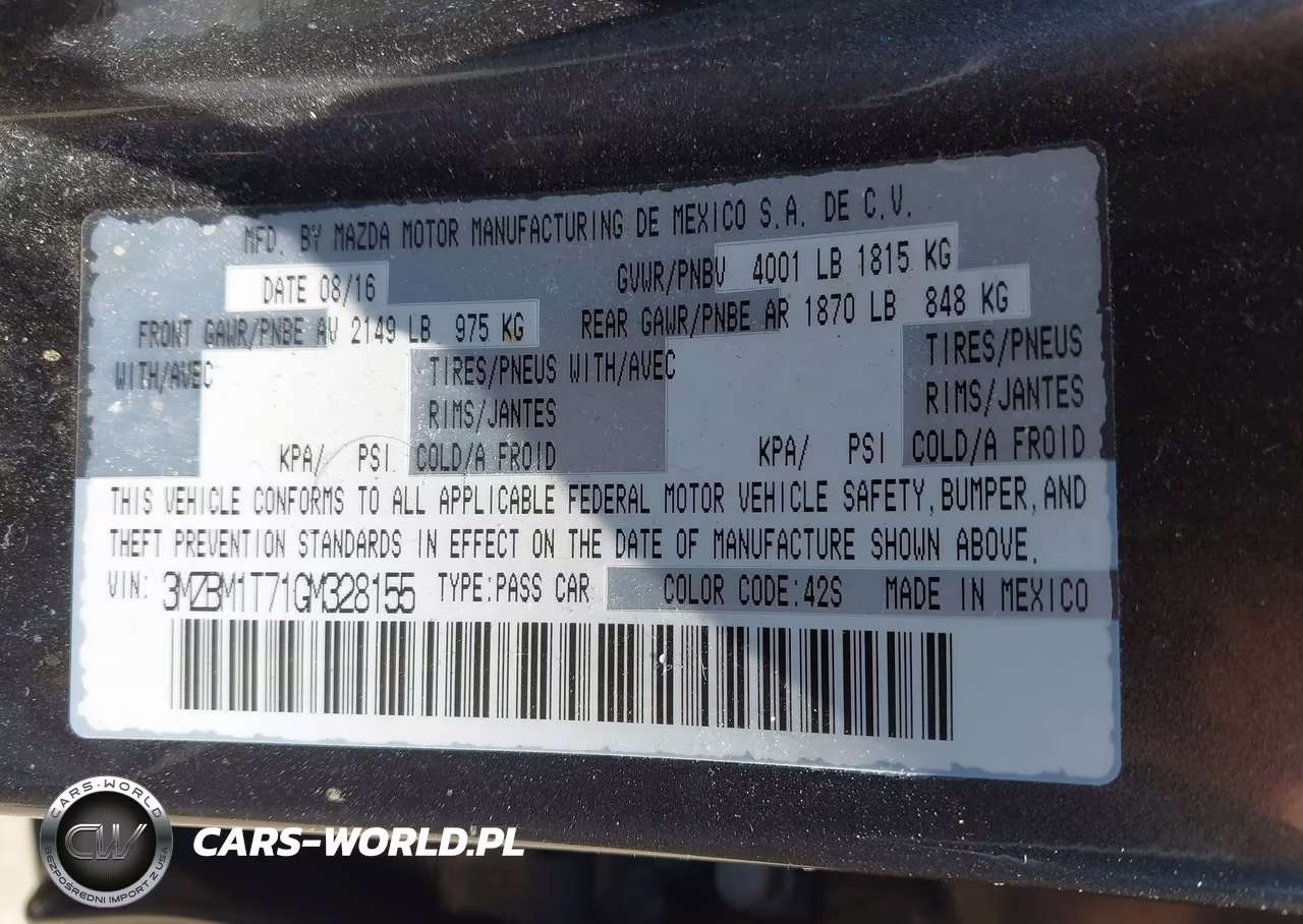2016 Mazda Mazda3 I Sport VIN:3MZBM1T71GM328155 - 9