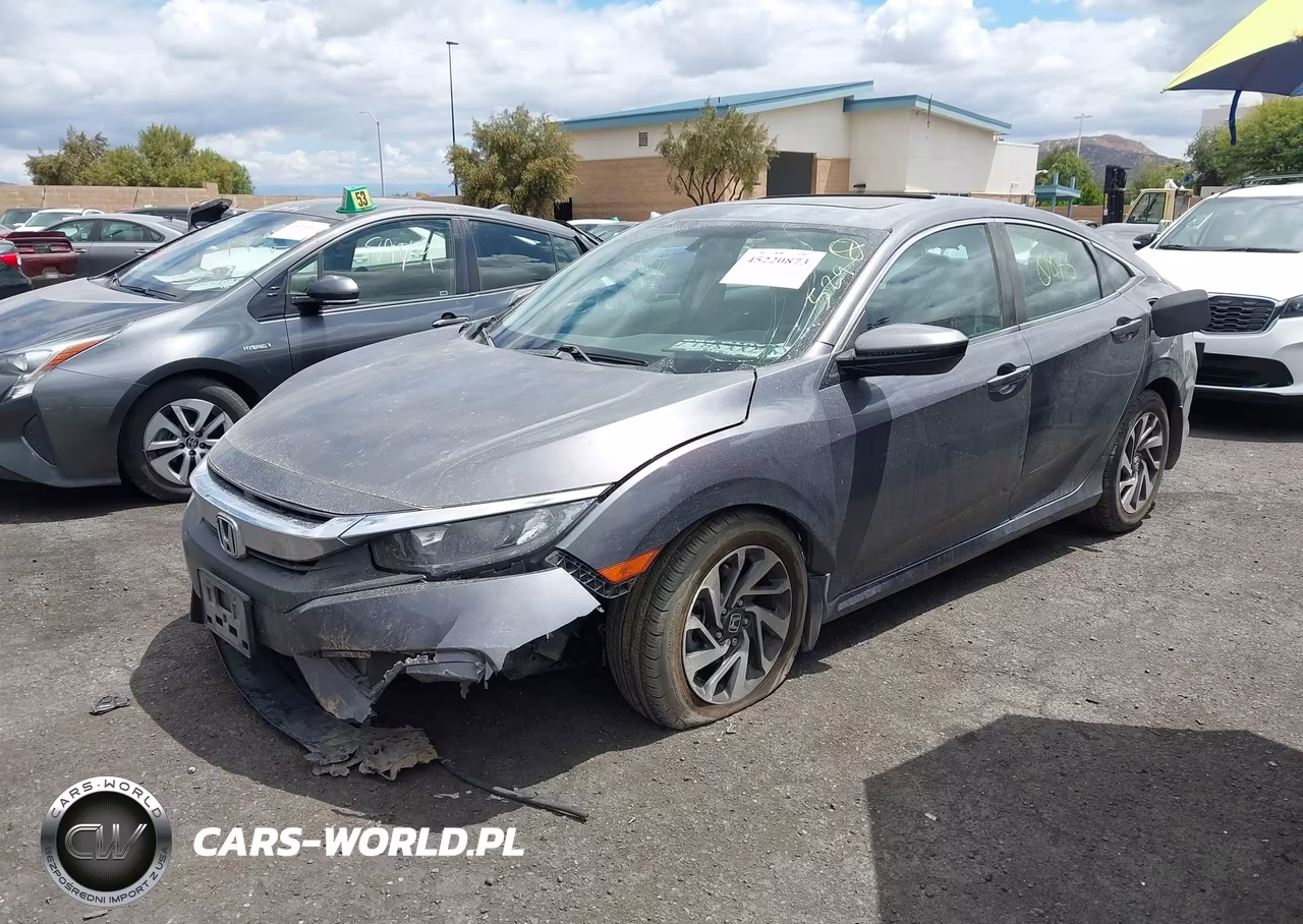 2017 Honda Civic Ex VIN:2HGFC2F72HH514670 - 2