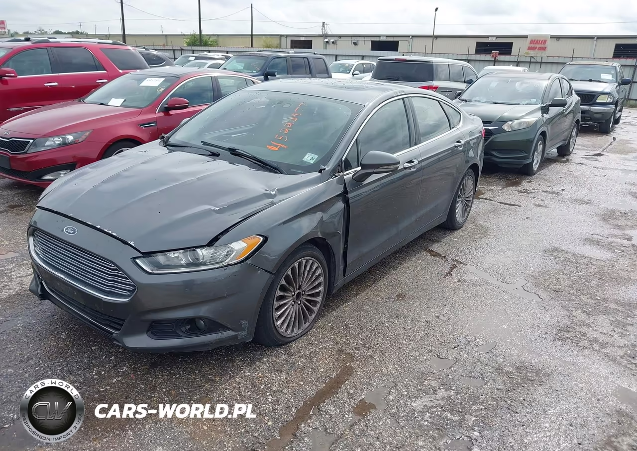 2015 Ford Fusion Titanium VIN:3FA6P0K96FR145849 - 2
