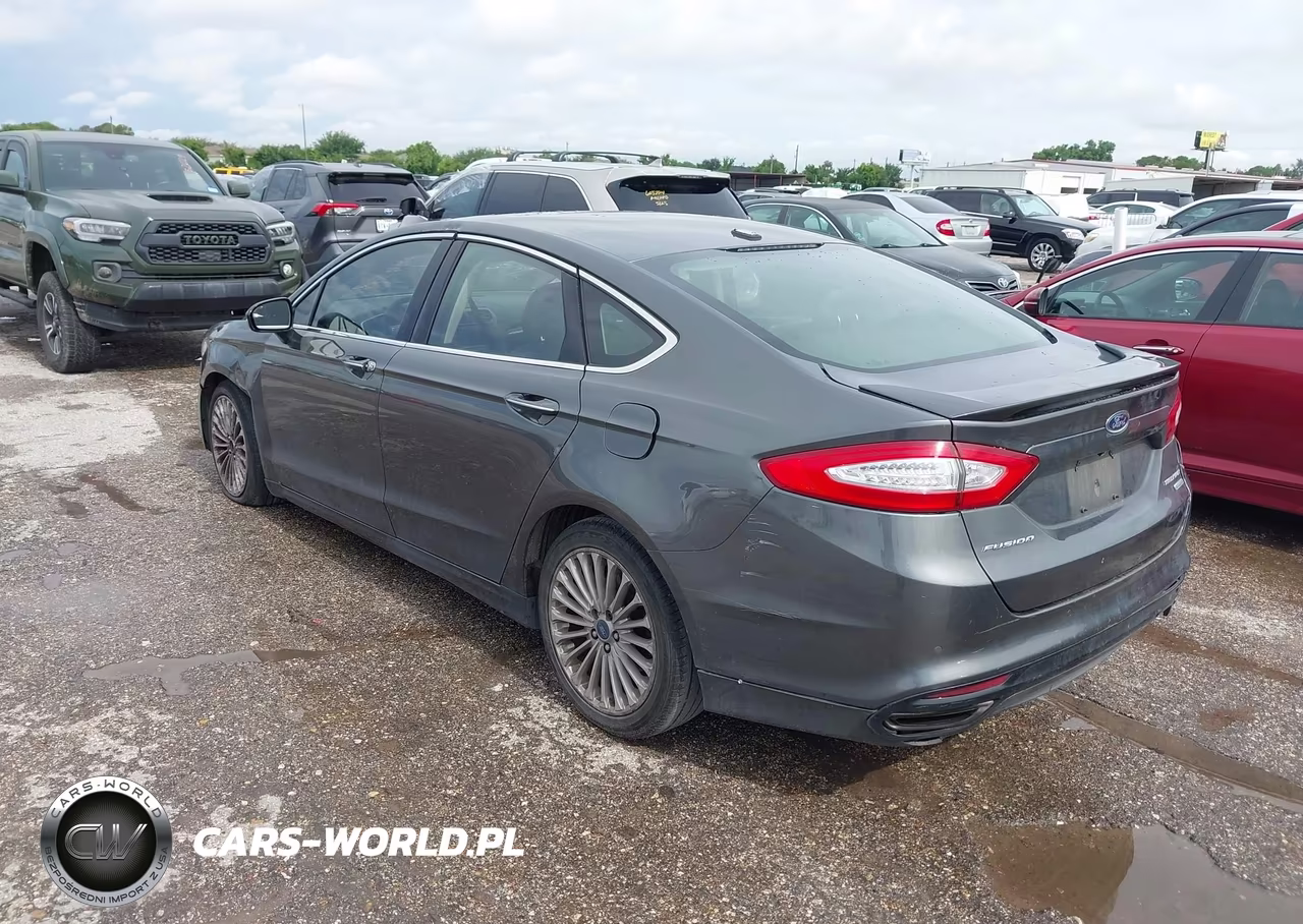 2015 Ford Fusion Titanium VIN:3FA6P0K96FR145849 - 3