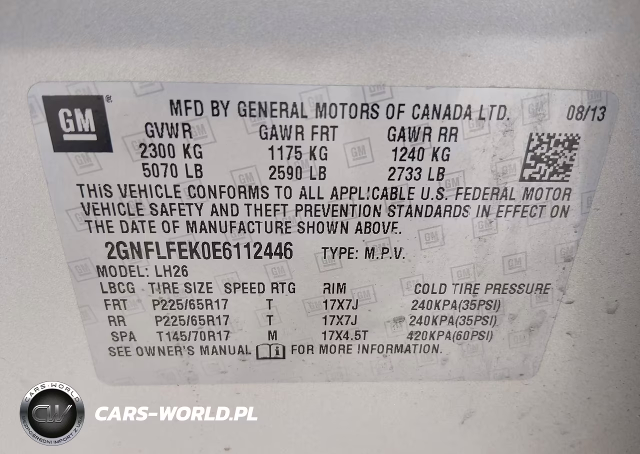 2014 Chevrolet Equinox 1Lt VIN:2GNFLFEK0E6112446 - 9