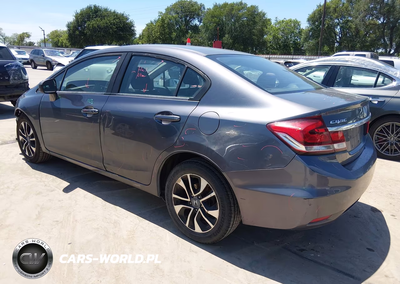 2015 Honda Civic Ex VIN:2HGFB2F80FH535297 - 3