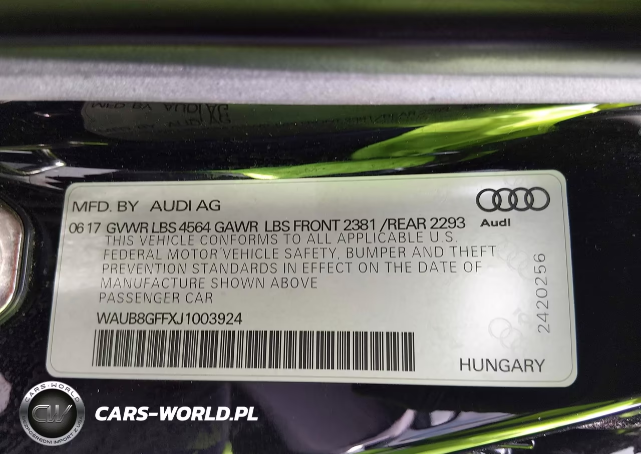 2018 Audi A3 2.0T Premium-2.0T Tech Premium VIN:WAUB8GFFXJ1003924 - 9