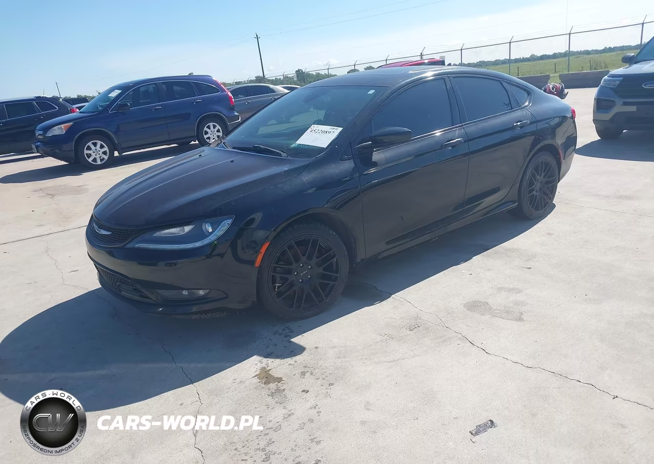 2015 Chrysler 200 S VIN:1C3CCCBG7FN551543 - 2