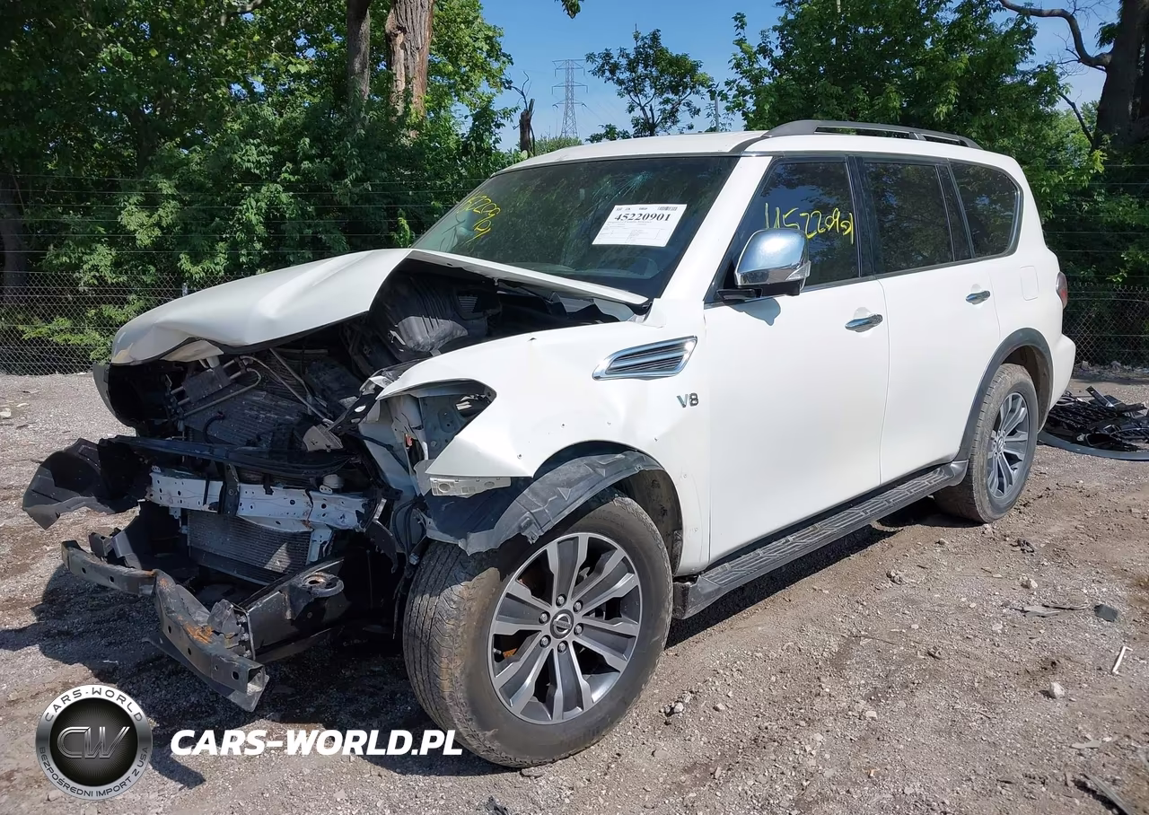2017 Nissan Armada Sl VIN:JN8AY2NC4H9501108 - 2