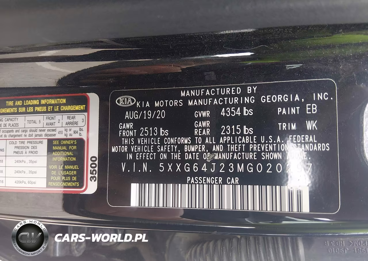 2021 Kia K5 Gt-Line VIN:5XXG64J23MG020297 - 9