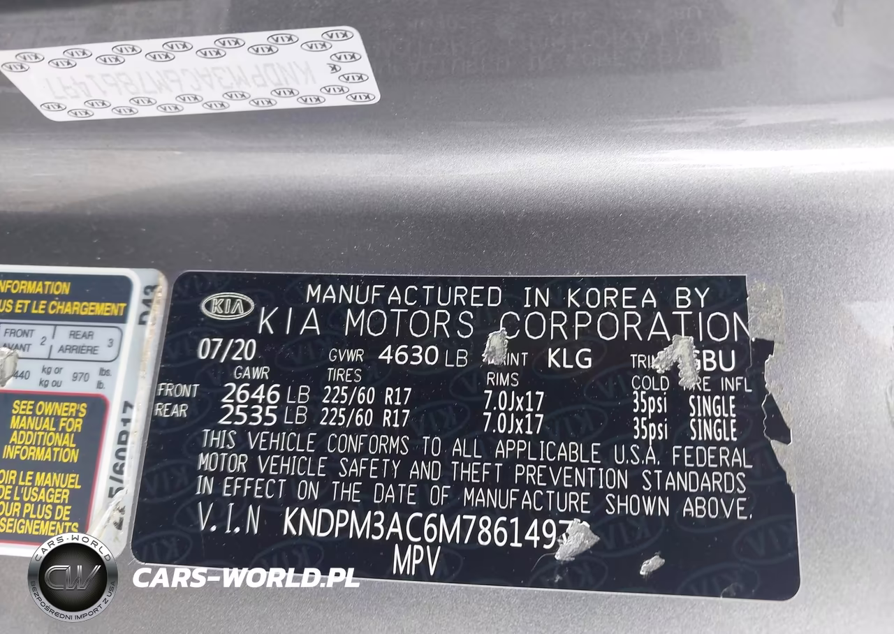 2021 Kia Sportage Lx VIN:KNDPM3AC6M7861497 - 9