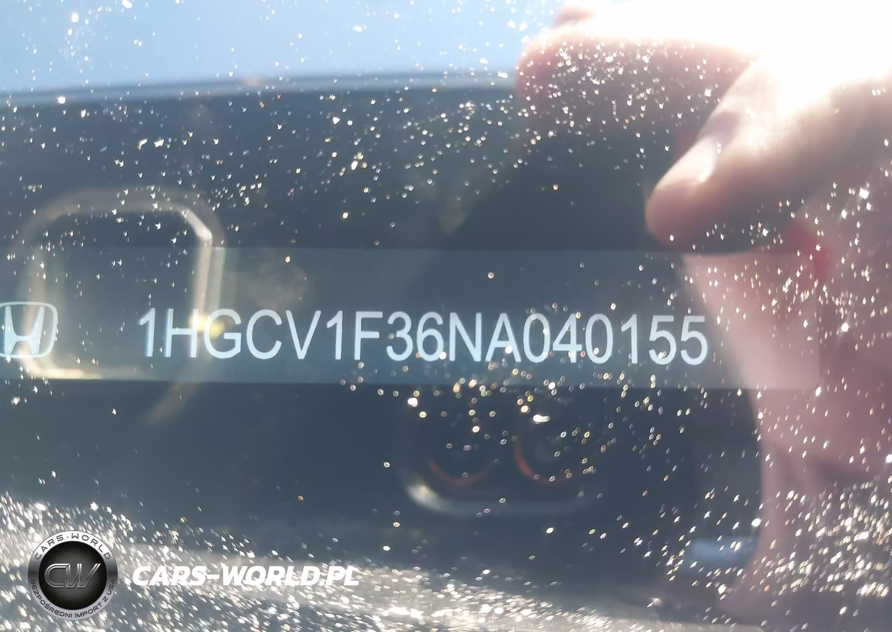 2022 Honda Accord Sport VIN:1HGCV1F36NA040155 - 9