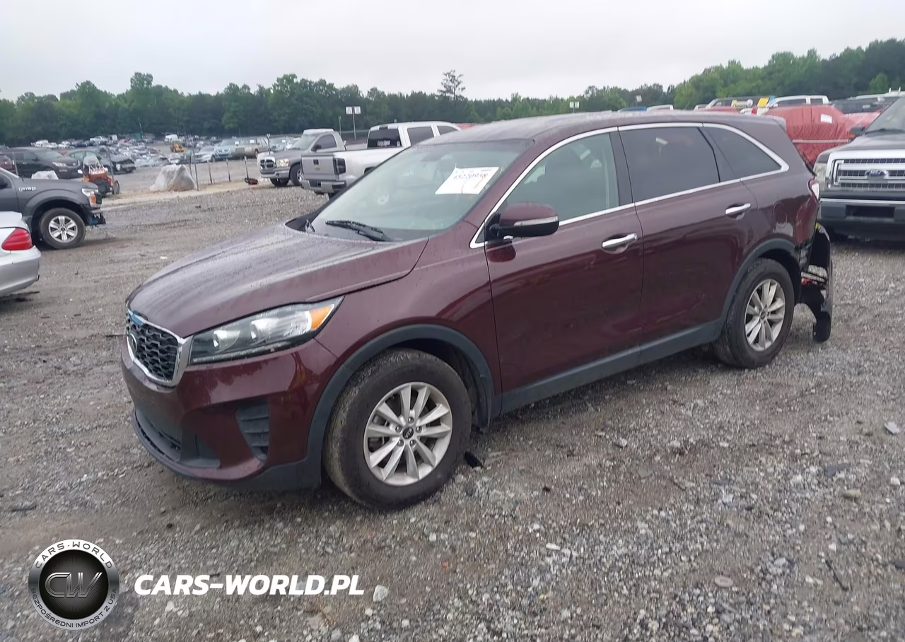 2019 Kia Sorento 2.4L Lx VIN:5XYPG4A32KG537895 - 2