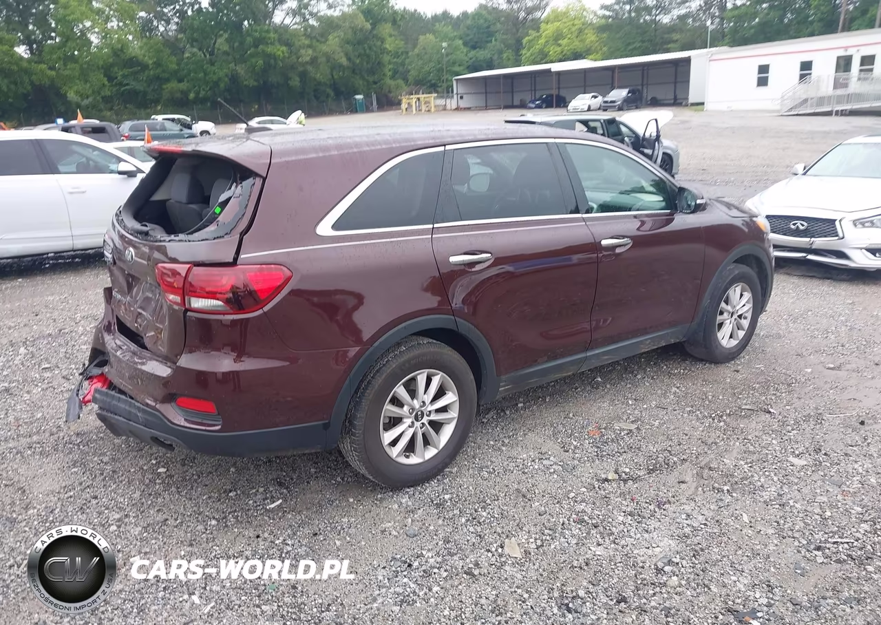 2019 Kia Sorento 2.4L Lx VIN:5XYPG4A32KG537895 - 4