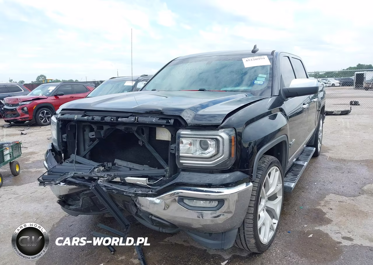 2017 GMC Sierra 1500 Slt VIN:3GTP1NEC1HG459346 - 2