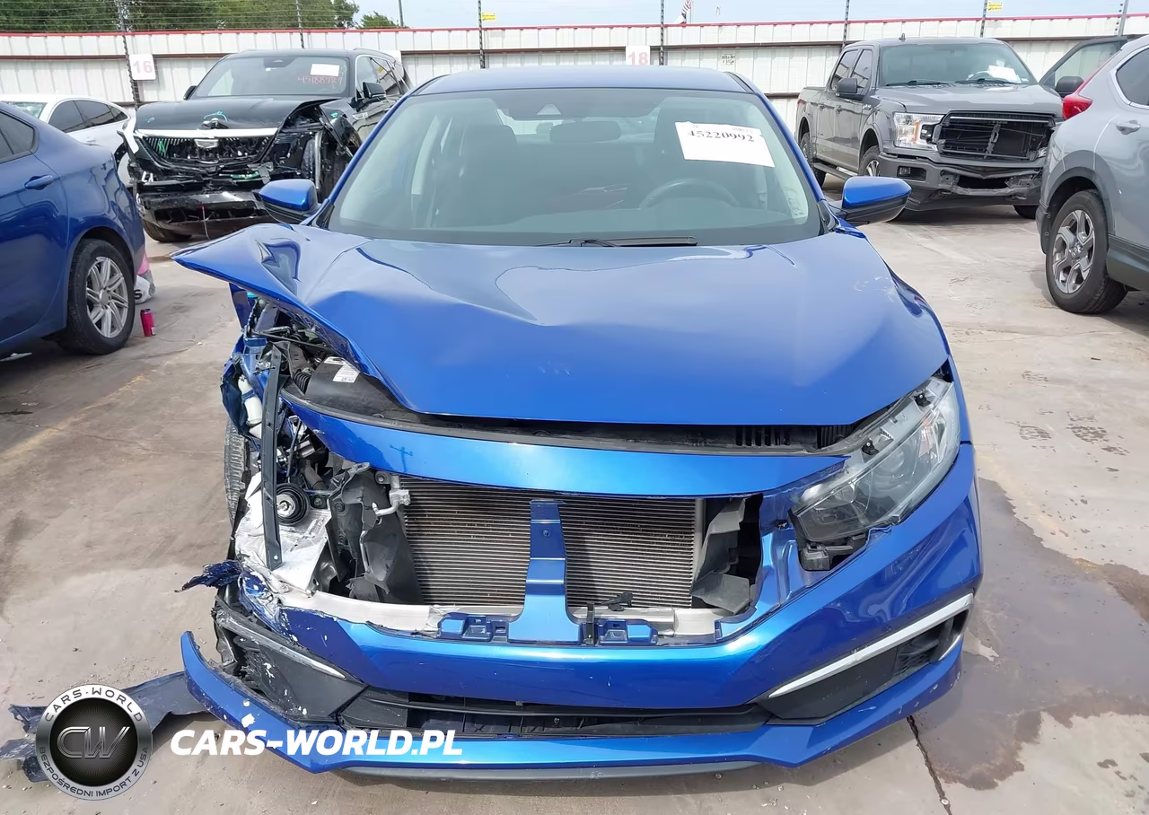 2021 Honda Civic Lx VIN:2HGFC2F6XMH558966 - 13
