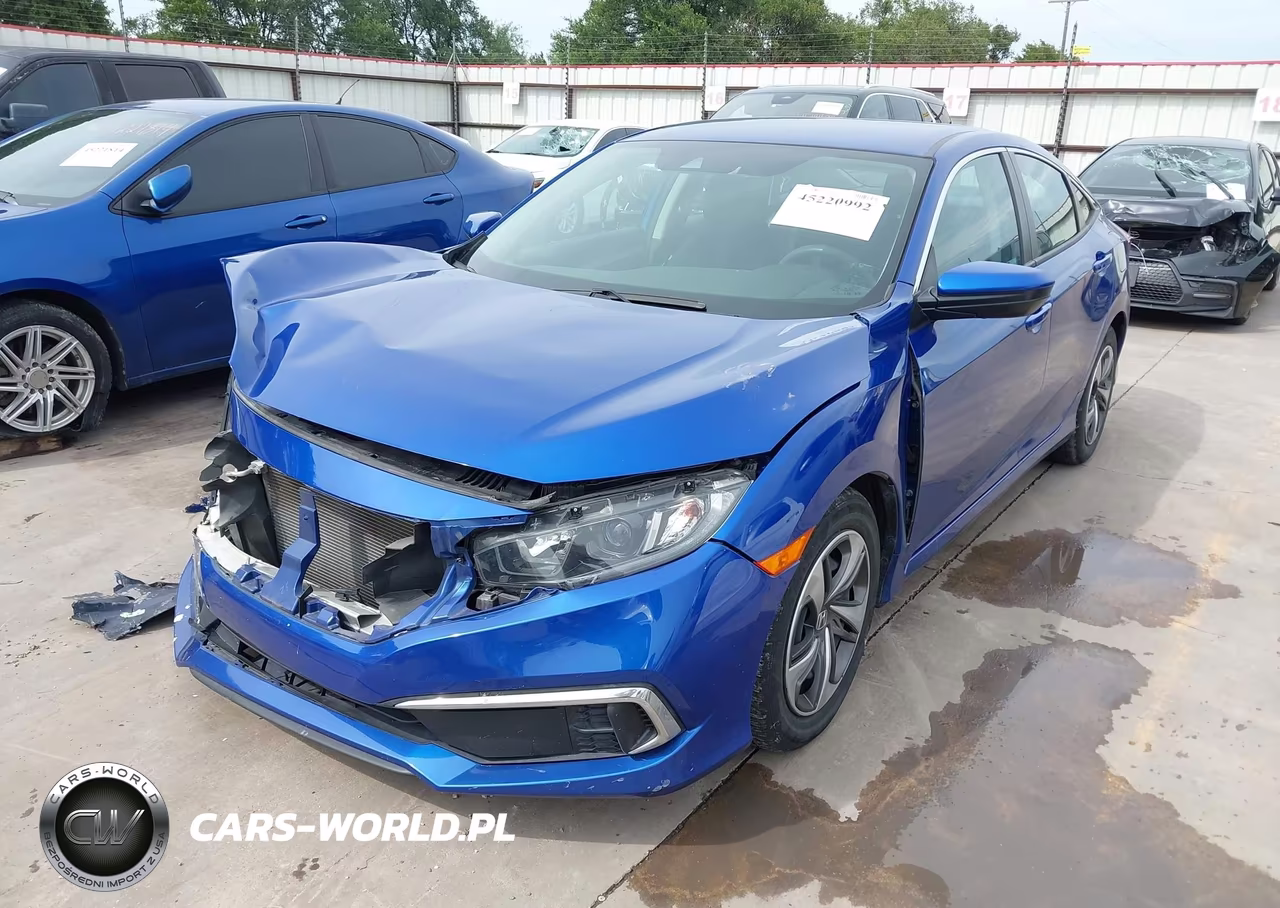 2021 Honda Civic Lx VIN:2HGFC2F6XMH558966 - 2