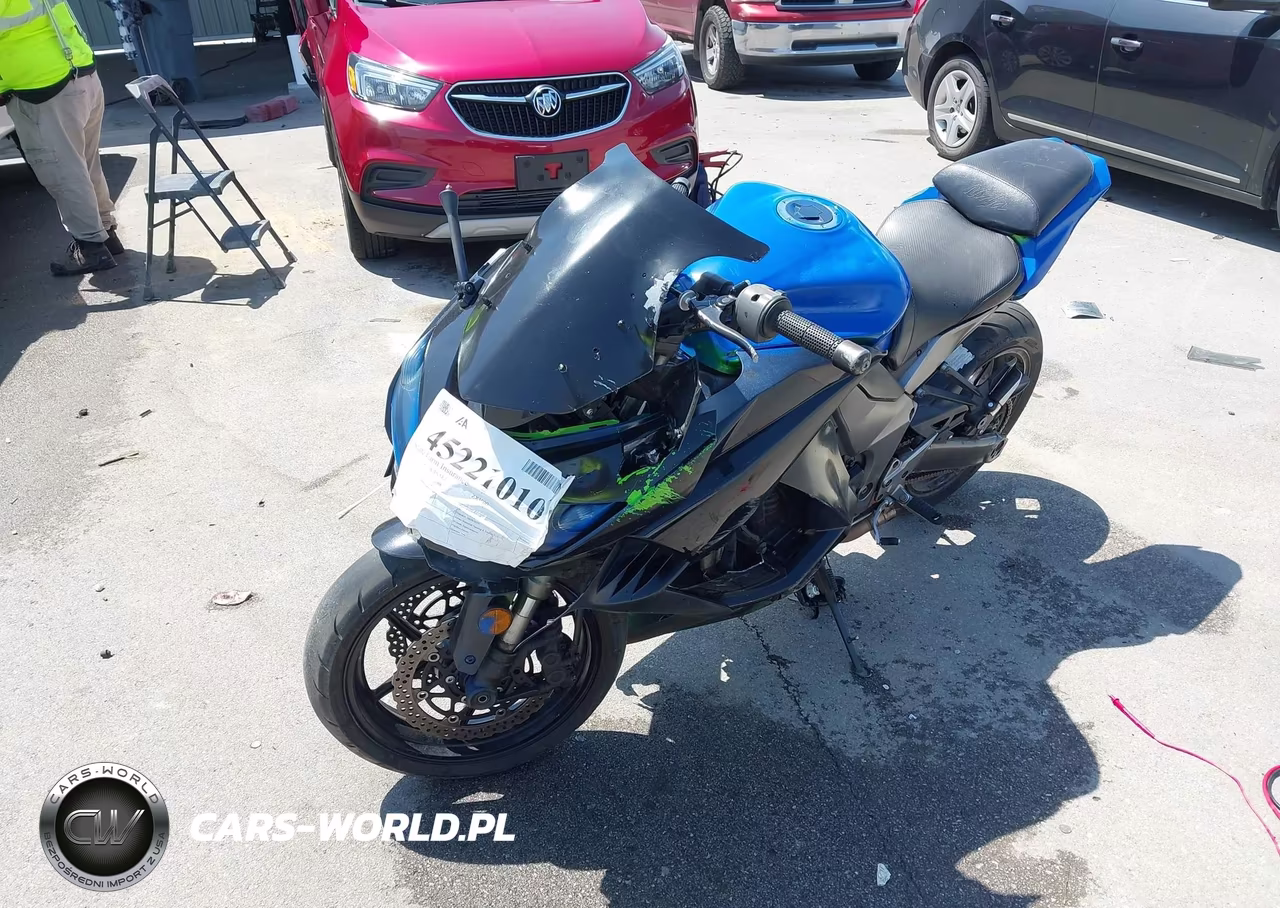 2012 Kawasaki Zx1000 G VIN:JKAZXCG19CA017908 - 2