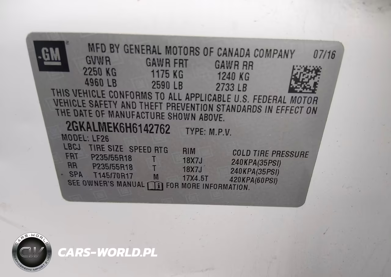 2017 GMC Terrain Sle-1 VIN:2GKALMEK6H6142762 - 9