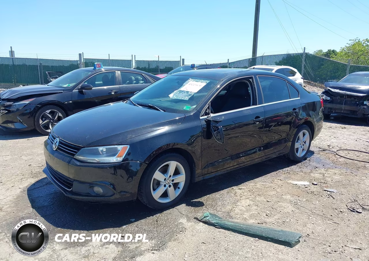 2012 Volkswagen Jetta 2.0L Tdi VIN:3VWLL7AJ5CM038701 - 2