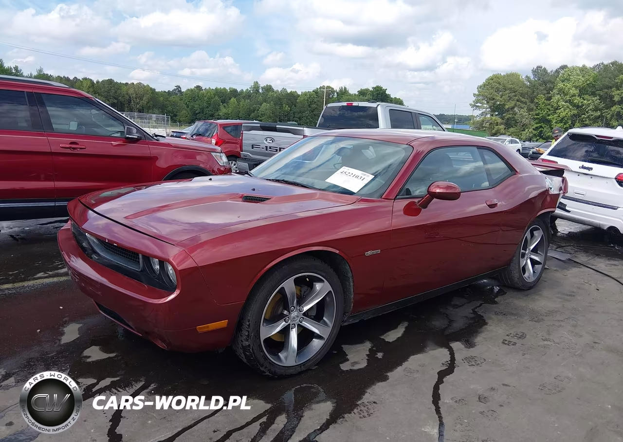 2014 Dodge Challenger Sxt VIN:2C3CDYAG0EH229684 - 2